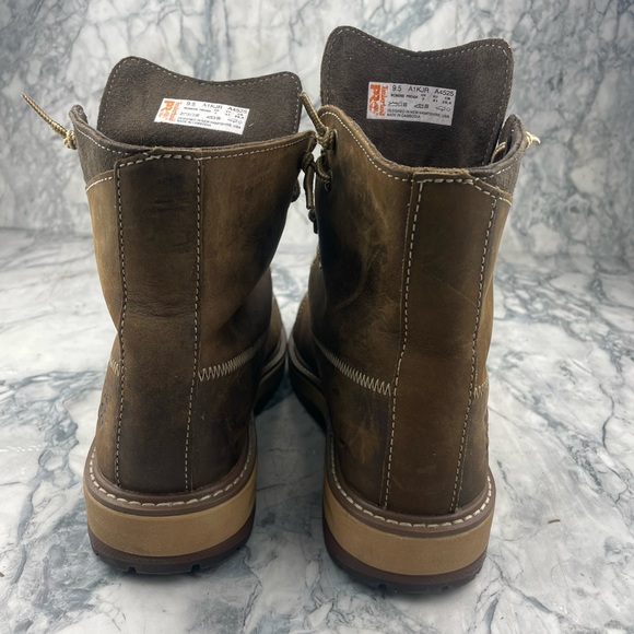 Timberland PRO Hightower 6" Alloy Toe Work Boot, Women's Size 9.5 , Brown - Picture 8 of 9